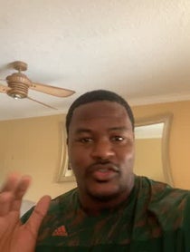 Poster for Birthday video from Bryant McKinnie