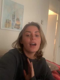 Poster for Birthday video from Kaitlyn Herman