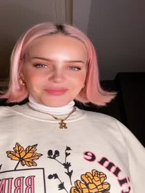 Poster for Pep Talk video from Anne-Marie