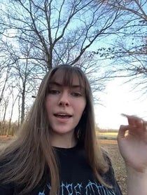 Poster for Birthday video from Maddison Bush