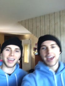 Poster for Pep Talk video from Coyle Twins