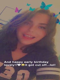 Poster for Birthday video from Brittani Cameryn Cooper