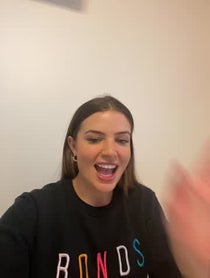 Poster for Wedding shoutout video from Hannah Campbell