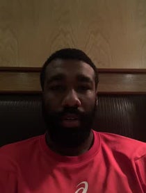 Poster for Birthday video from Donte Greene