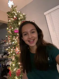 Poster for Holiday video from Kaylin Hayman