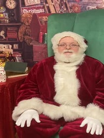 Poster for Holiday video from Santa Claus