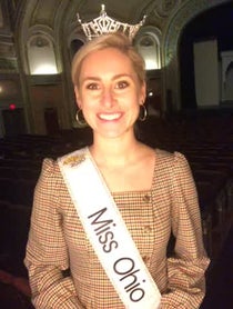 Poster for Roast video from Miss Ohio Caroline Grace Williams