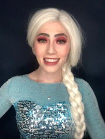 Poster for Birthday video from Elsa - Character Impressionist
