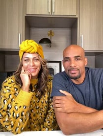 Poster for Gift video from Boris Kodjoe and Nicole Ari Parker