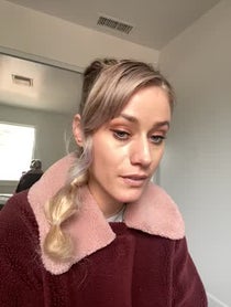Poster for Birthday video from Olivia Taylor Dudley