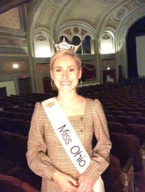 Poster for Pep Talk video from Miss Ohio Caroline Grace Williams
