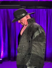 Poster for Pep Talk video from The Undertaker