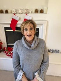 Poster for Holiday video from Lorna Luft
