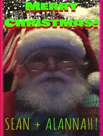 Poster for Holiday video from Santa Claus