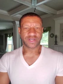 Poster for Birthday video from Tony Terry