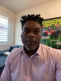 Poster for Pep Talk video from LaVar Arrington