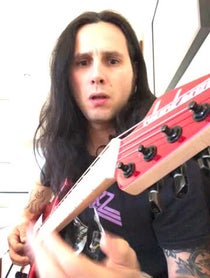 Poster for Birthday video from Gus G.
