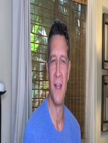Poster for Wedding shoutout video from Robert Gant