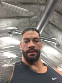 Poster for Birthday video from Roman Reigns