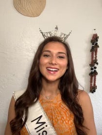 Poster for Pep Talk video from Miss Hawaii Nikki Holbrook