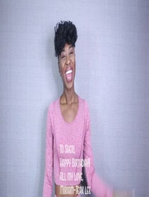 Poster for Birthday video from 𝐌𝐈𝐑𝐈𝐀𝐌-𝐓𝐄𝐀𝐊 𝐋𝐄𝐄