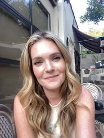 Poster for Advice video from Meghann Fahy