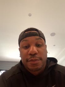 Poster for Wedding shoutout video from Darren Sproles