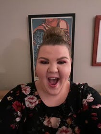 Poster for Birthday video from Ashley Fink