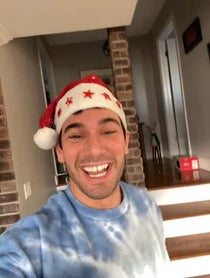 Poster for Holiday video from Tommy Bracco