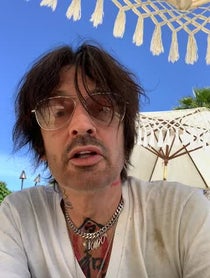 Poster for Birthday video from Tommy Lee