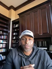 Poster for Give Thanks video from Torii Hunter