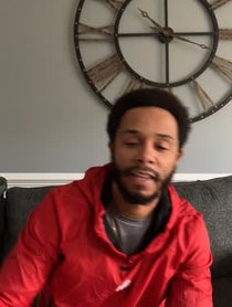 Poster for Birthday video from DeVier Posey