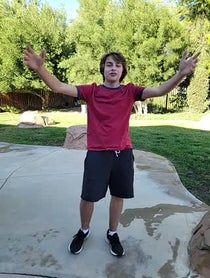 Poster for Birthday video from Ryker Baloun