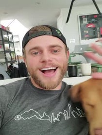 Poster for Birthday video from Gus Kenworthy