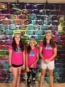 Poster for Birthday video from The Wild Adventure Girls