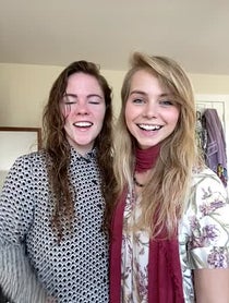 Poster for Anniversary video from Hailee and Kendra