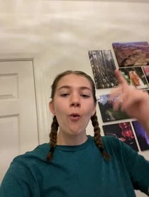 Poster for Birthday video from Claire Margaret Corlett