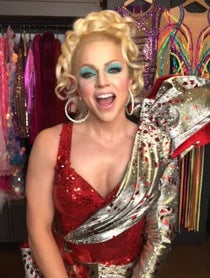 Poster for Gift video from Courtney Act