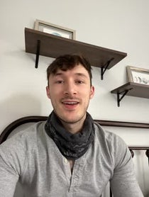 Poster for Birthday video from Drew Redington
