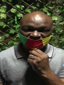 Poster for Birthday video from Roger Milla