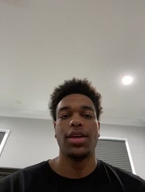Poster for Birthday video from PJ Washington