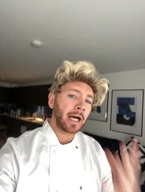 Poster for Birthday video from Scheiffer Bates