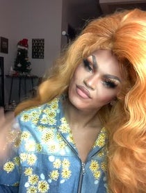 Poster for Holiday video from Olivia Lux