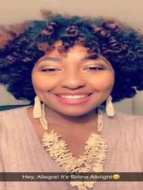 Poster for Birthday video from Selina Albright