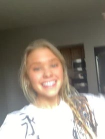 Poster for Birthday video from Madeline Damskey