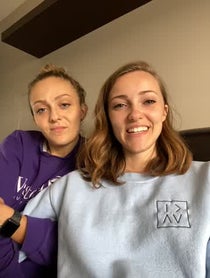 Poster for Roast video from Paige and Holly