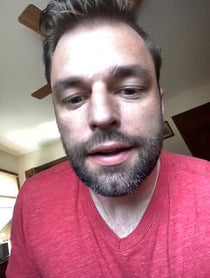 Poster for Birthday video from Chris Thompson