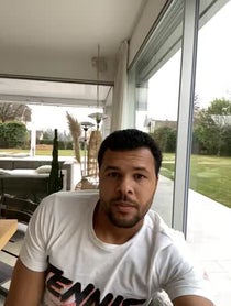 Poster for Birthday video from Jo-Wilfried Tsonga