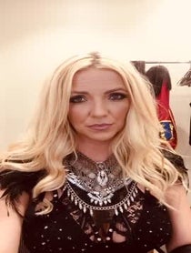 Poster for Birthday video from Katie Murdock as Britney Spears