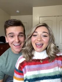 Poster for Birthday video from Matt and Abby